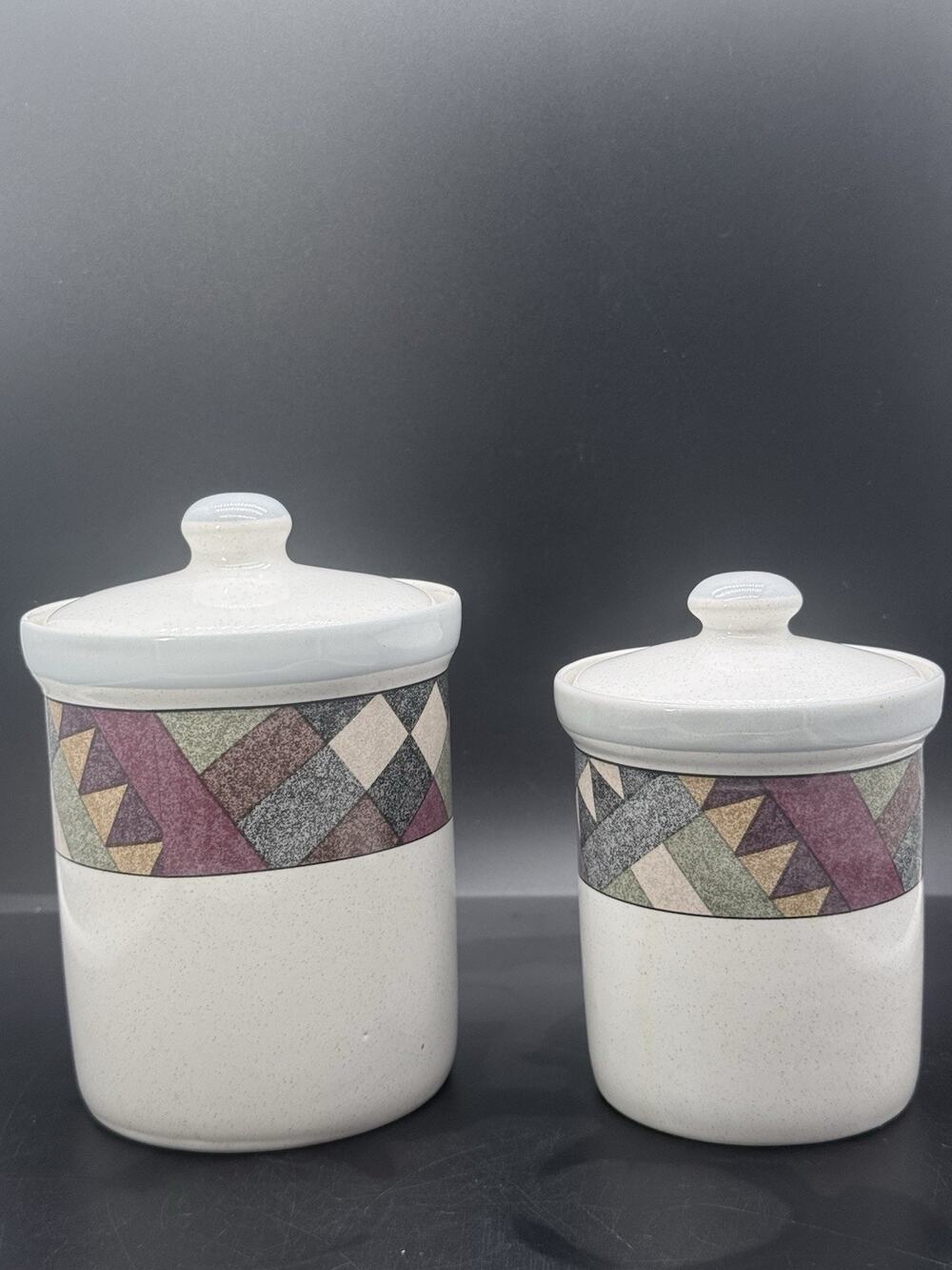 Studio Nova Palm Desert Tea Canister Set Of Two